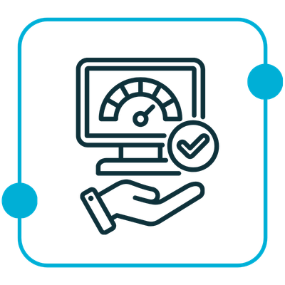 24 Hour Monitoring and Support Icon Blue – Rectitude 369