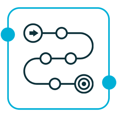 Strategic IT Planning Icon Blue – Rectitude 369