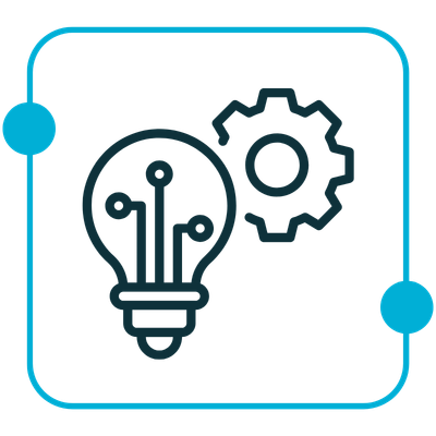 Secure Your Competitive Edge Icon Blue – Rectitude 369